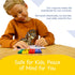 25 Sets 4-Packs (100 CrayonKing of Bulk Crayons) Boxed for Easy Storage & Gifting School Teachers & Kids Coloring