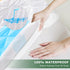 2 Pack 4" 9", 52"x28", GRT Waterproof Crib Mattress Protector Rayon Made from Bamboo,Quilted Baby Mattress Pad Fitted