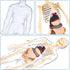 Human Body Model for Kids, 29 Piece Transparent Anatomy Figure Kit with Removable Organs for Ages 6+