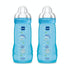 Mam 2 2nd Age 330ml Bottles, Model: Boy, 6 Months and +