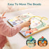 3 4 5 3+ TOP BRIGHT Wooden Magnetic Maze Board for Years Old, Wooden Activity Board, Learning Color Recognition