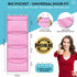 Over Door Organizer for Stuffed Animals - Easy Installation Hanging Storage for Toys and Baby Accessories