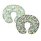 GOSTONG Baby Nursing Pillow Cover with Fashion Flower Pattern Breastfeeding Pillow Slipcover for