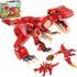 287PCS STEM 3 in 1 Dinosaurs Building Kits, Educational Toys for Kids Age 6-10, Best Gifts for Boys