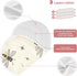 decor gift 4 Pack 22x11in Cotton Muslin Baby Burp Cloths Soft Touch Bees Beige Moon Stars Starry Feeding Cloth