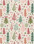 BOESI Crib Sheet, Unisex Crib Sheet, Soft and Comfortable for Standard Crib and Toddler Mattress, Christmas Tree