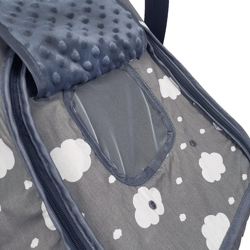 2 Carseat Cover for Baby, Baby car seat Covers for Infant car seat, Baby Carrier Cover Canopy, Window in Door Open
