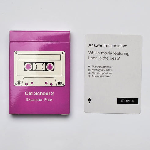 Old School 2 Expansion Pack - Celebrate Black Culture at Your Next Cookout, Game Night, or Holiday