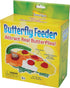 Insect Lore Butterfly Feeder Kit – Garden Toy with Nectar Reservoirs, Butterfly Landing Pads, and Red Nectar Wicks.