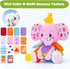 JoySpark Toys 0-6 6-12 3 4 5 6 7 8 9+ Tummy Baby Girl Toys Months, Sensory Musical Toddler Toy for Months, Pink