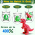 24 Pcs Large Hatching Dinosaur Eggs Easter Party Favors, Easter Egg Filled Toys for Kids Toddlers Grow in Water Dinos