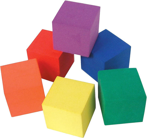Teacher Created Resources Foam Color Cubes (20615), Multi