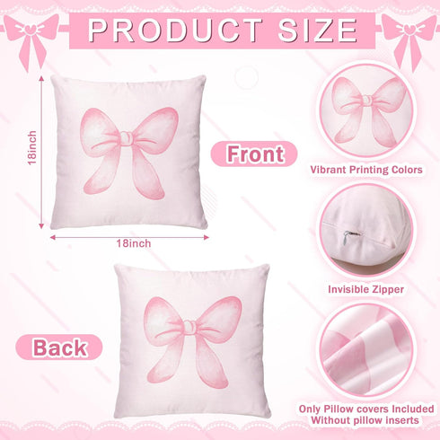 HunnmingRe Set 3 Set Baby Pink Bow Crib Bedding Pcs Crib Baby Blanket, Fitted Sheet, Pillowcase Soft Flannel Nursery