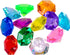 jollylife 36PCS Acrylic Diamond Gems Jewels, 25 Carat Diving Gem Pool Toys for Pirate Treasure Chest Hunt Party Favors