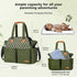 17 Lekebaby Diaper Bag Tote for Baby - Pockets Large Travel Diaper Tote with Portable Changing Pad, Mom Crossbody