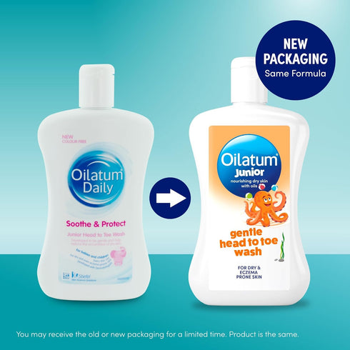 Oilatum 300 ml Daily Junior Head To Toe Wash for Dry skin