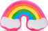 iscream Silky Fleece Covered 10.5" Slow Rise Squishy Stress Ball - Rainbow and Clouds Shaped