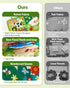 1-3 1 hahaland Busy Book for Toddlers - Montessori Toys Busy Board for Year Old Boy Gifts Girl Toys Educational