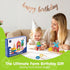 1-3 24 1 2 3 hahaland Montessori Wooden Brain Building Block for Toddler Stacking Toy Day & Night Puzzle Game