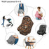 Hunting Camo Leave Baby Car Seat Canopy Nursing Cover for Breastfeeding Multi-Use Infant Carrier Carseat All Season