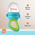 Solids/Frozen 6M+, 2-Pack RaZbaby Baby Fruit Feeder Pacifier, Infant Teether Toy BPA-Free, Safely Introduce Solids