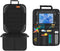 Siivton 2-in-1 Car Seat Protector & Kick Mat with iPad Holder -