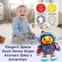 WRYBV Dancing Space Duck Toy, Space Duck Dancing Musical Interactive Toy, Walking Duck Baby Robot, Electric Dancing