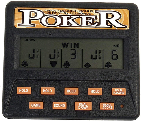 John N. Hansen Classic 5-in-1 Electronic Poker Games