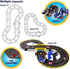 NKOK Sonic & Shadow RC Slot Car Set, Counts Laps, Great for Kids, Working Lights, Ages 5 and Up