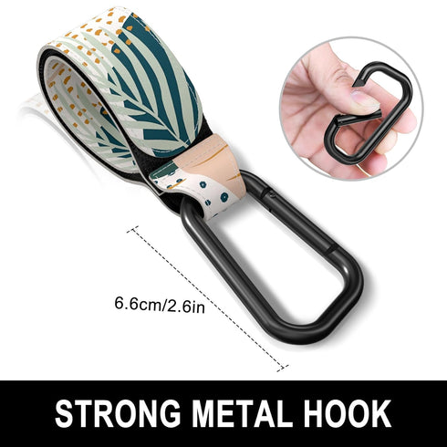 Baby Stroller Hooks for Hanging Bags, Universal Clips for Stroller Accessories, Mommy Hook for Diaper Bag, 2 Pack
