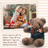 Zhanmai 12 Set Cute Bear Stuffed Animals with Removable Clothes - 12 Inch Plush Toy Gift for Kids