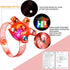 24 Pack 4-8 8-12, LED Fidget Spinner Bracelets - Glow in The Dark Party Favors for Kids Bulk Classroom Treasure Box