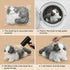5 17.75 Inches Mommy 4 Set HyDren Pcs Realistic Ragdoll Cat Stuffed Animal, Large Ragdoll Cat Plush with Cute Babies