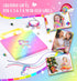 BDBKYWY Girls Charm Bracelet Making Kit, Unicorn Jewelry Supplies DIY Art Craft Set, Birthday Gifts for 3-8 Year Old