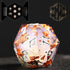 HEIMDALLR Liquid Core Dice Set with First Ever LED Display Case - 7-PC Hand-Painted DND Dice Set with Gift Box