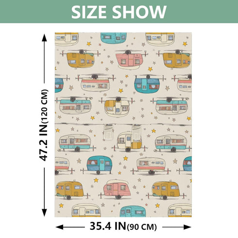 Mazeann Vintage Camper Car Car Seat Cover Baby Breathable Soft Infant Carseat Covers Canopies Babies Carrier Covers