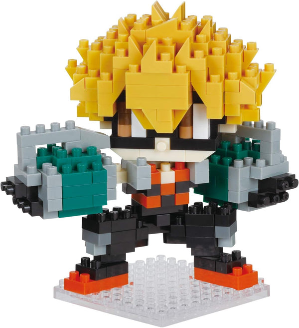 nanoblock My Hero Academia Katsuki Bakugo, Charanano Series Building Kit