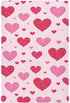 Caikeny Fitted Crib Sheet for Boys Girls Hearts Pattern Love Baby Crib Sheets