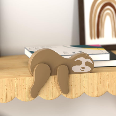 PUTSKA Woodland Nursery Decor - Wooden Animal for Baby Boy Nursery Decor, Forest Decoration for Room, Shelf, Bedroom