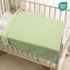 Baby Blanket for Boys Girls Soft Minky with Double Layer Dotted Backing, Star and Moon Printed 30 x 40 Inch Receiving Blanket (Green) by Donsonny