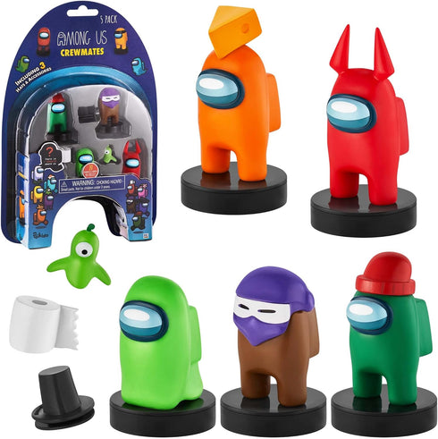 Among Us Crewmate Figures - 5 Among Us Toys Out of 16 Collectibles
