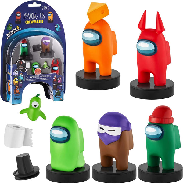 Among Us Crewmate Figures - 5 Among Us Toys Out of 16 Collectibles