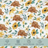 Highland Cow Sunflower Changing Pad Cover for Baby Girls, Soft Stretchy Safe Snug Fitted Diaper Change Table Covers