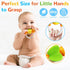 MOONTOY 12pcs Baby Rattles Set, Teething Toys for Babies 0-6 Months, Infant Chew Toys for Newborn Gifts