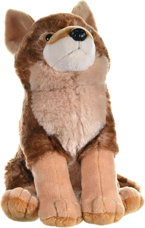 Wild Republic Coyote Plush - 12 Inches Stuffed Animal Toy, Perfect Gift for Kids