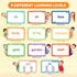 1012 1 2 3 4 5 6 4-13 Sight Words/Phonics Flash Cards, Dolch & Fry High Frequency Site Words, Learn to Read CVC