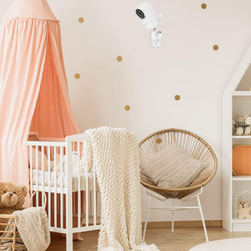 Adjustable Baby Monitor Wall Mount for Vtech VM901, VM919HD, VM928 - Perfect View Angle, Easy Installation