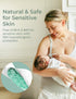 Momcozy 3D 80 Count Bamboo Disposable Nursing Pads, Advanced Blue Core for Ultra-Absorbent, Leakproof & Design