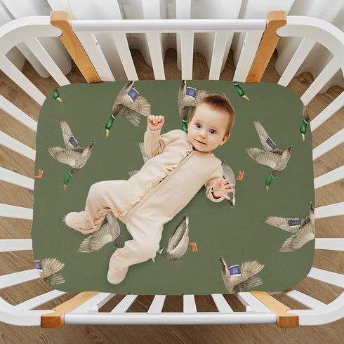 Caihoyu 39x27in Fitted Crib Sheets for Baby Boys or Girls Soft Breathable Baby Play Yard Sheet for Standard Size Crib
