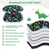 2 Pack Car Seat Protector for Potty Training, Waterproof Piddle Pad Cover with Anti-Slip Backing, Portable Car Seat